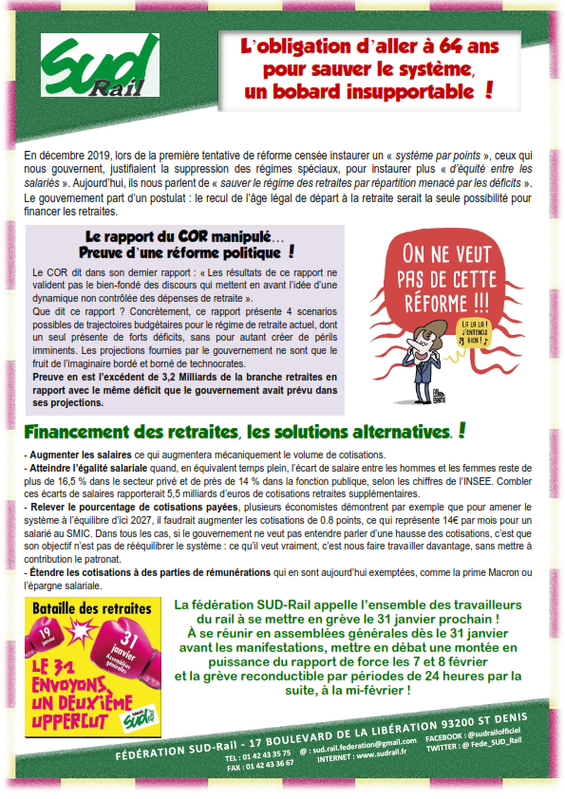 2023 - 01 - 25 - Obligation d'aller à 64 ans_001