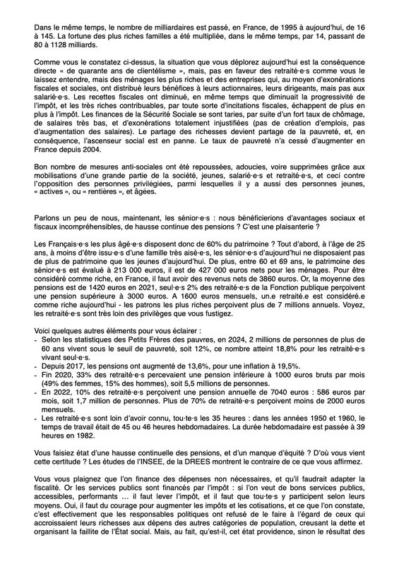 Lettre ouverte aux auteurs de la tribune du 21 octobre 2025 - 22