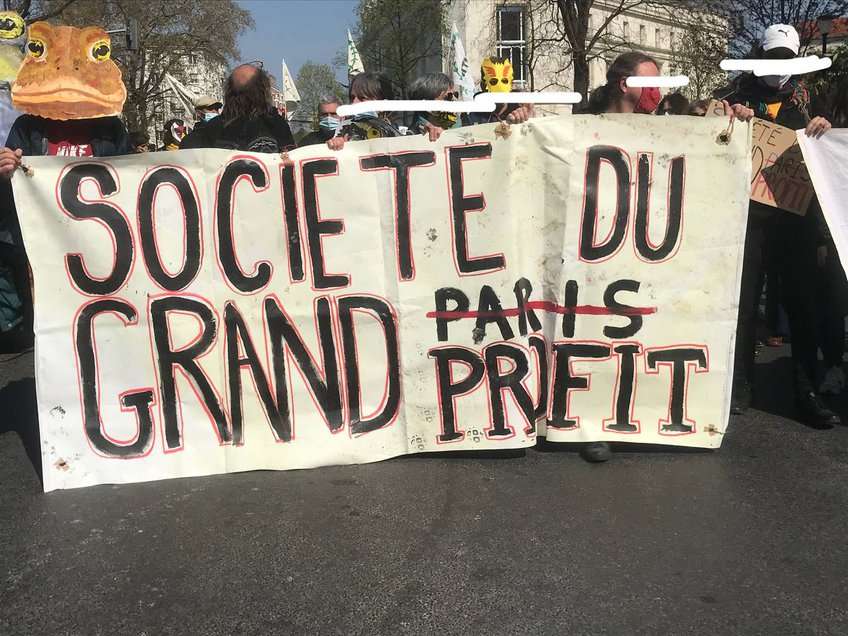 PANCARTE MANIF 9