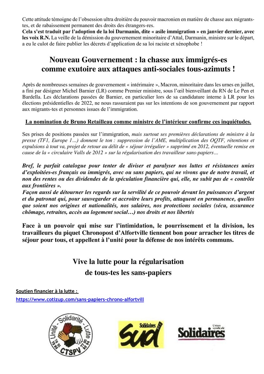 Tract Chrono manif 11 octobre 2024b
