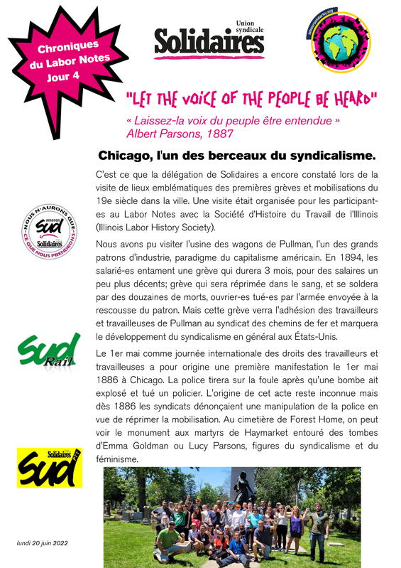 labor Notes dernier jour